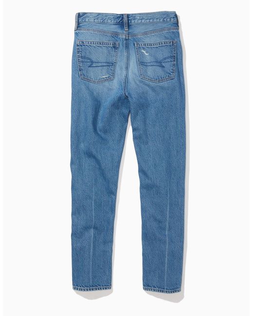 American Eagle Outfitters Blue Ae X The Jeans Redesign Mom Jean