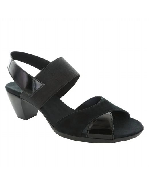 Munro Black Darling Sandals