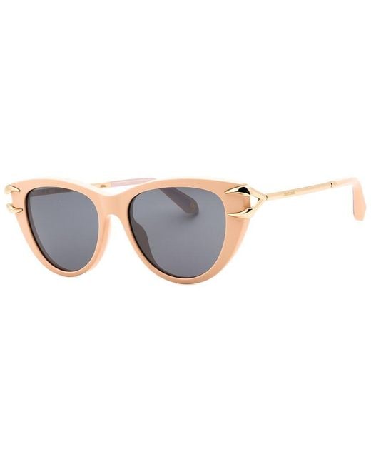 Roberto Cavalli Metallic Src031 55Mm Sunglasses