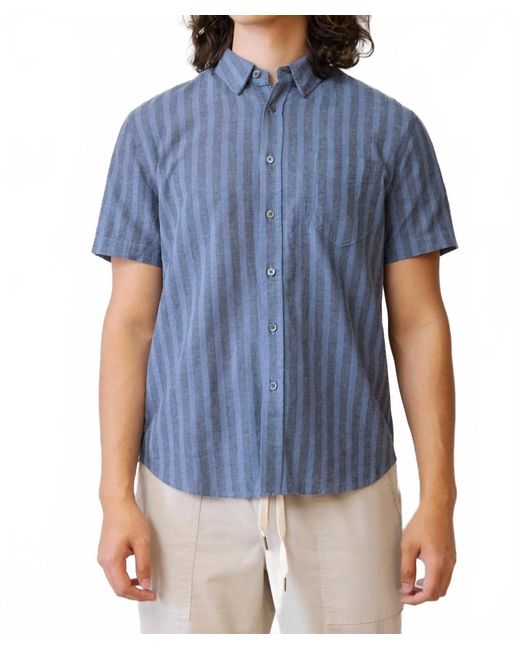 Rails Blue Wilder Top for men