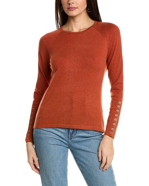 J.McLaughlin Red Jamey Sweater