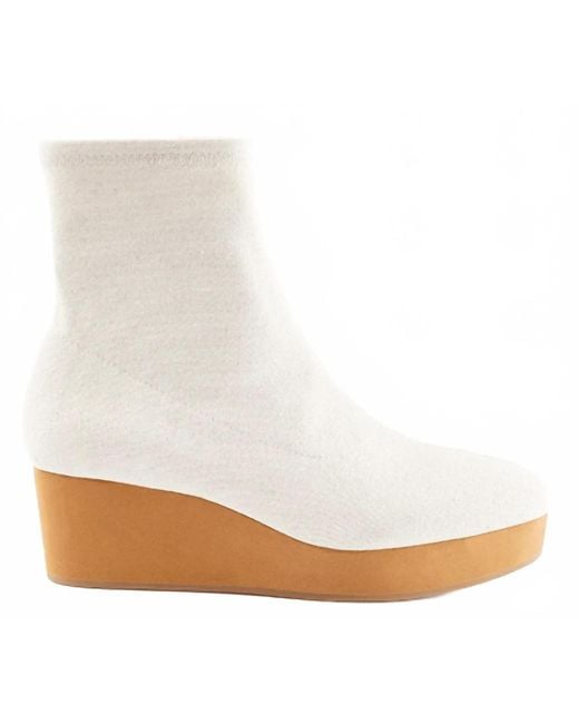 Cecelia New York White Gate Stretch Boot