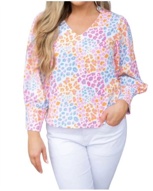 Michelle Mcdowell White Jordan Top