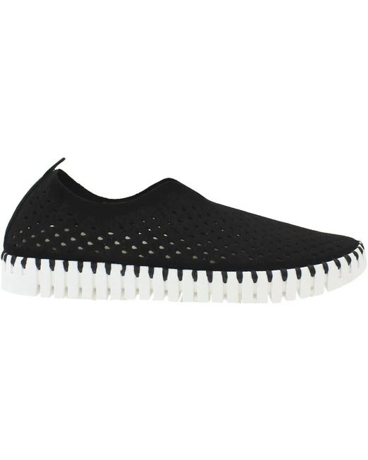 Ilse Jacobsen Black Tulip Slip-On