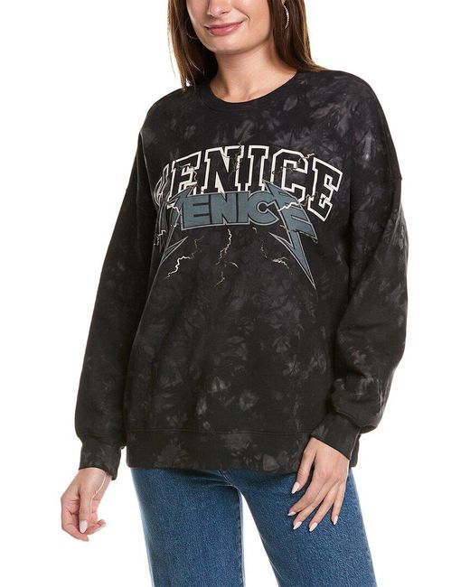 Electric and Rose Atlas Regular Fit Sweatshirt in Black Lyst