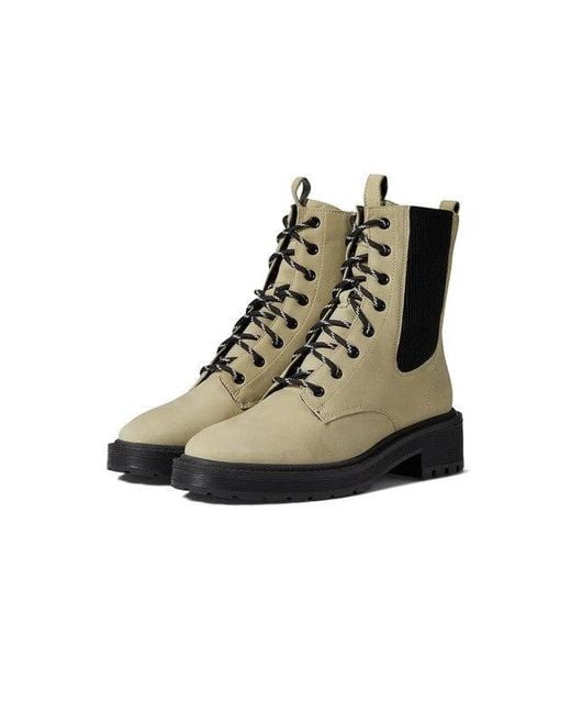 FARYL by Farylrobin Green Nadine Boots Side Zip Round Toe Jobb315
