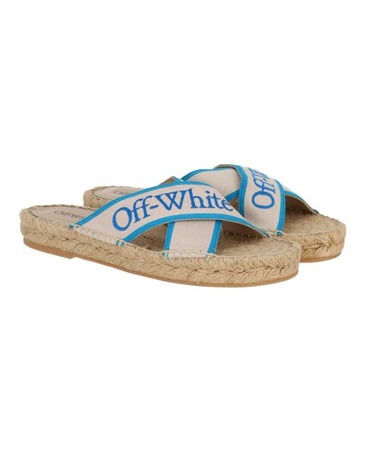 Off-White c/o Virgil Abloh Blue Off Espadrille