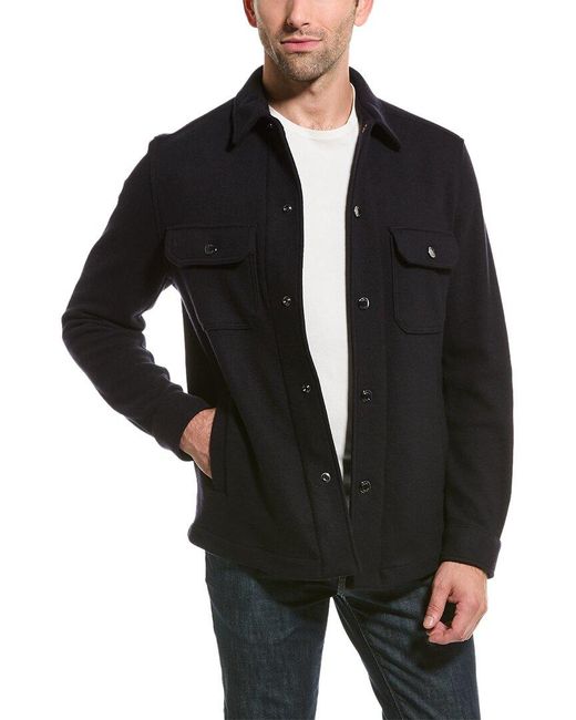 Boss Black Relaxed Fit Wool-blend Jacket for men