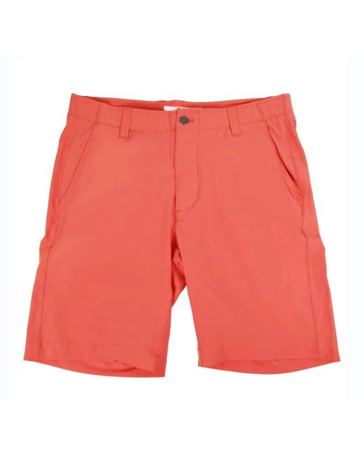 Bald Head Blues Red Performance Shorts for men