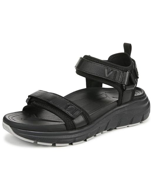 Vionic Black Walk Max Wanderer Sandal
