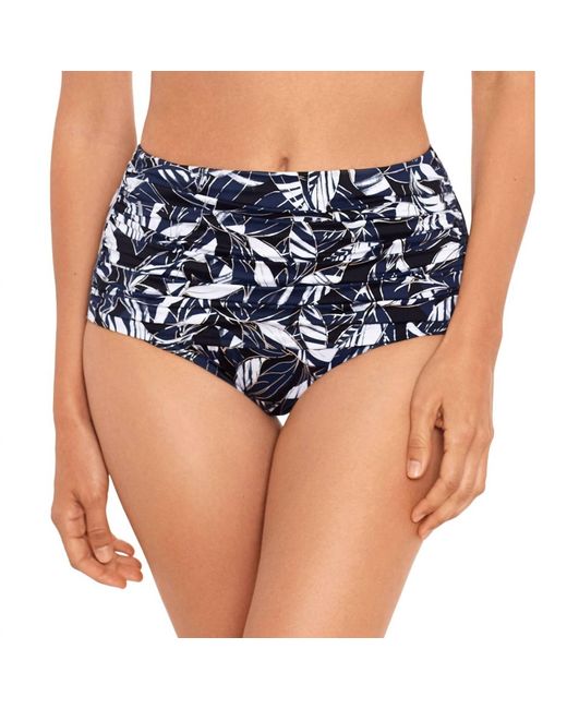 Miraclesuit Blue Shimmer Shadows Norma Jean Bikini Bottom