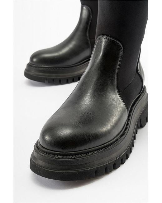 Prologue Shoes Black Alias Zip Boot