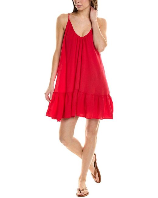 9seed Red Core Mini Dress