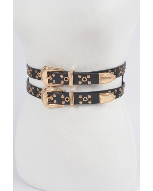 Fashnzfab Gray Studded Two