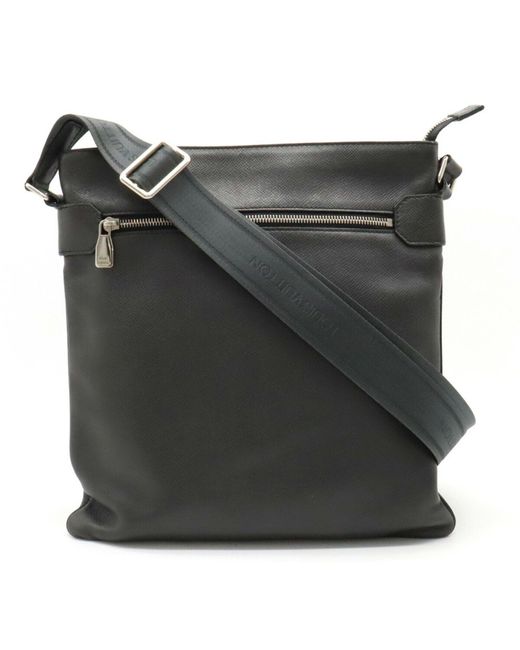 Louis Vuitton Black Sasha Leather Shoulder Bag (pre-owned)