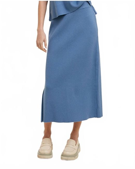 Wishlist Women's Blue Vienna Knit Skirt
