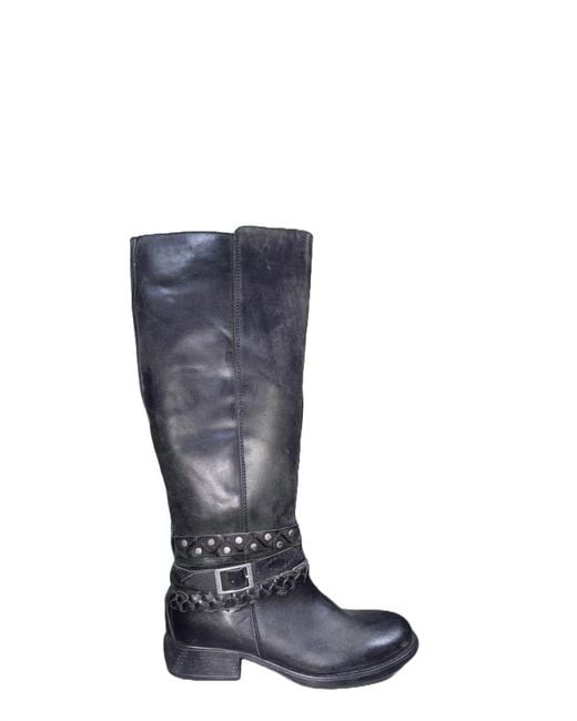 Eric Michael Blue Balzano Over The Knee Boot