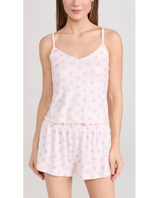 Z Supply Pink Candy Hearts Cami