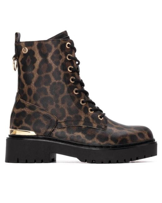 Xti Black Round Toe 144391 Booties