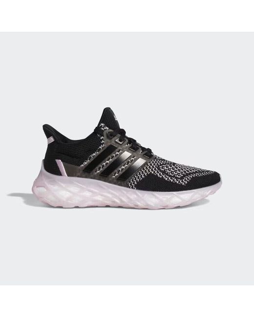 Adidas ultra boost pink and black hot sale