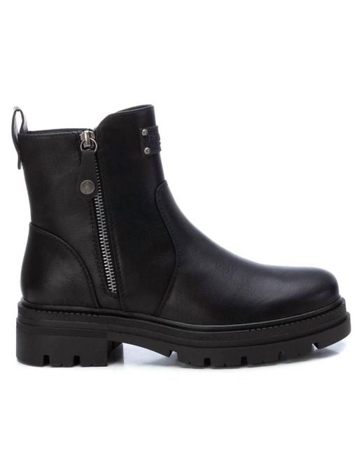 Xti Black Booties