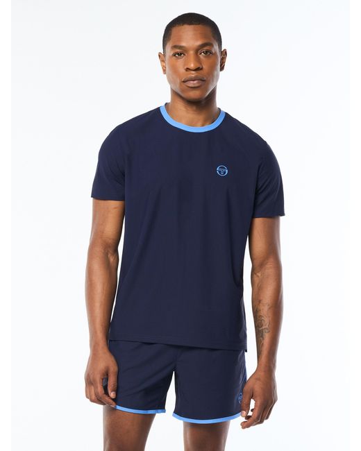 Sergio Tacchini Blue Grata Active T for men