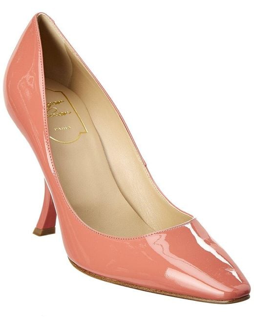 Roger Vivier Pink Patent Pump