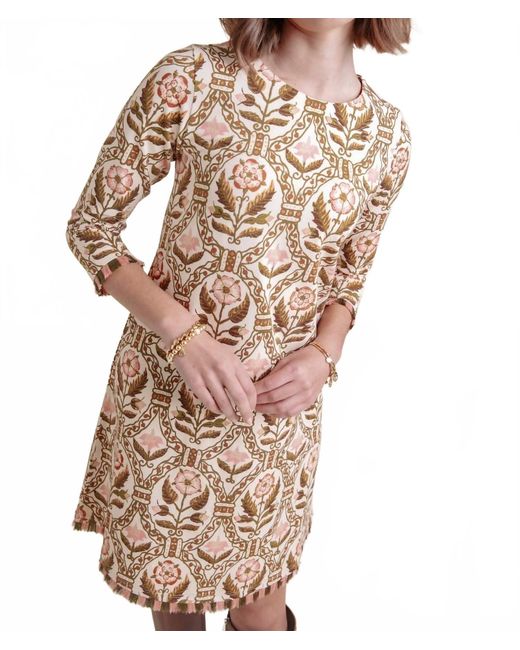 spartina 449 Multicolor Island Fringe Mini Dress