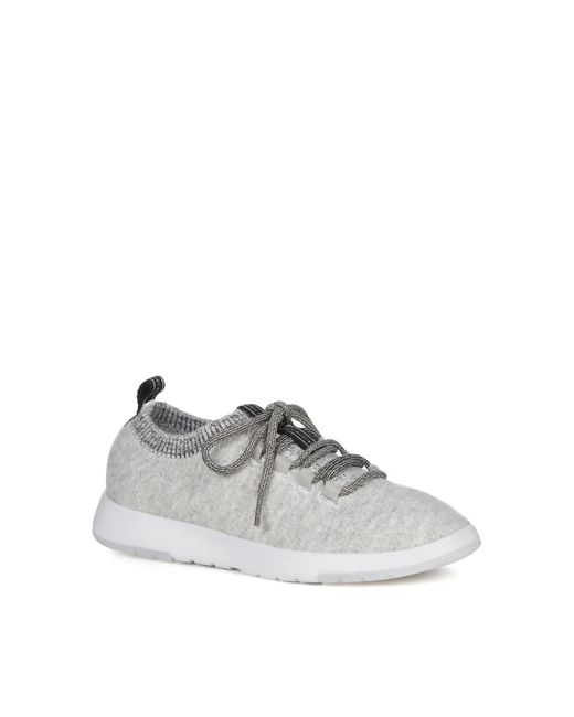 EMU Gray Heidelberg Natural Wool Sneaker