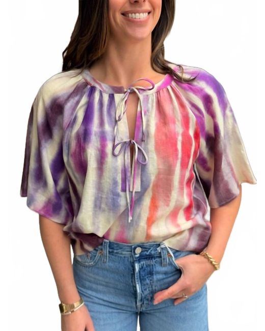 Suncoo Red Laurel Top