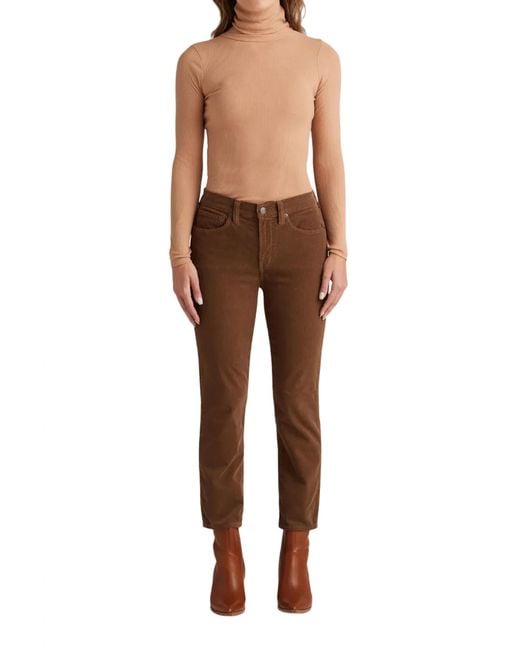 Edwin Brown Bree Corduroy Pant
