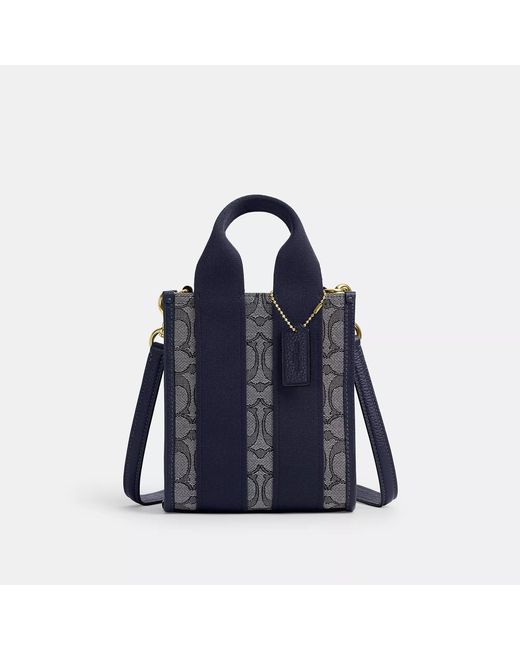 COACH Brown Smith Mini Tote Bag
