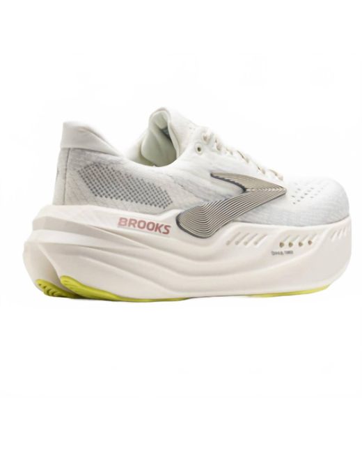 Brooks White Glycerin Max Shoes