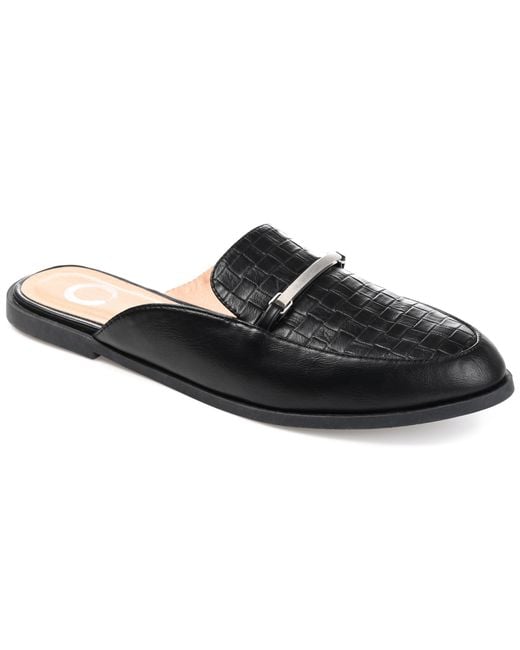 Journee Collection Black Collection Rubee Mule