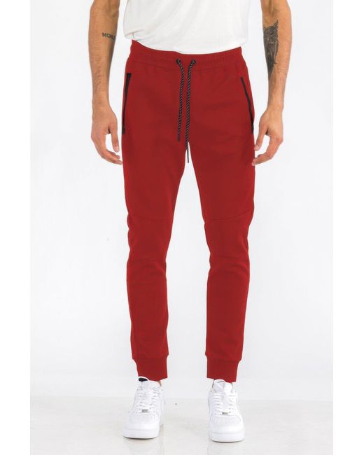 TRUEDAMES Solid Heathered Jogger for men