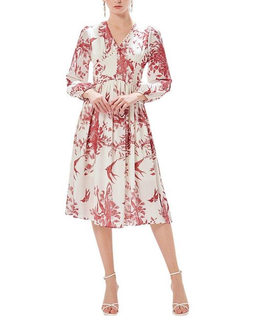 BURRYCO Pink Midi Dress