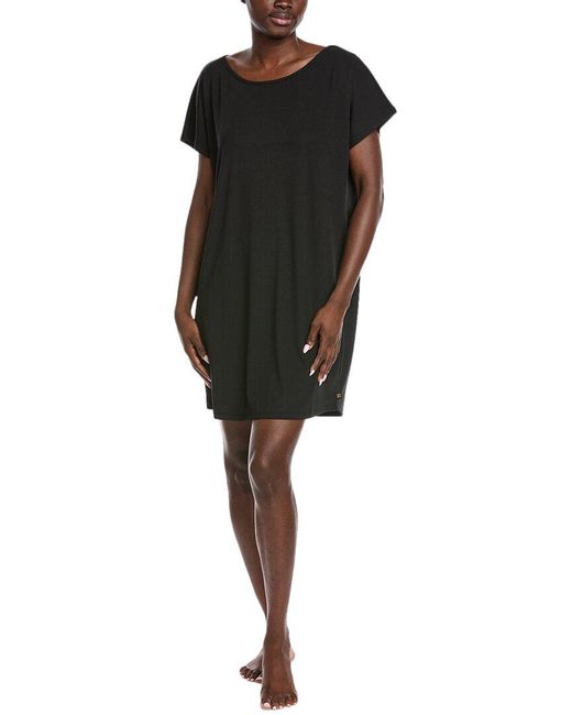 Badgley Mischka Black Yummy Sleep Tunic