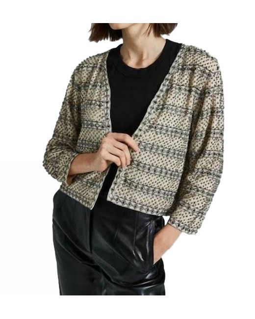 Sundays Black Beaded Jacket
