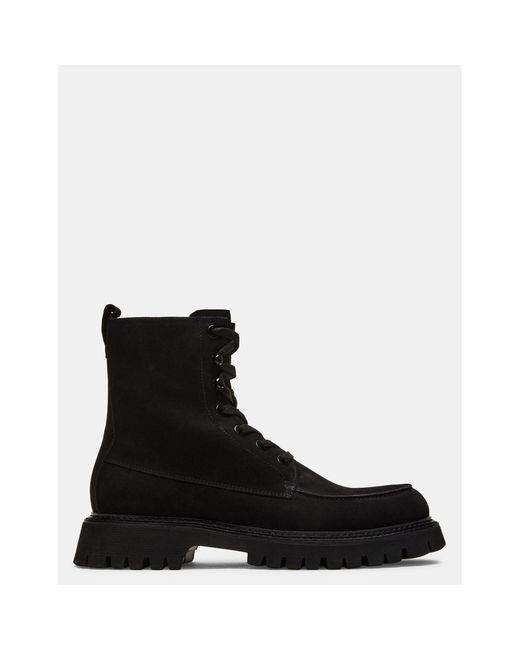 Steve Madden Black Wolf Nubuck for men