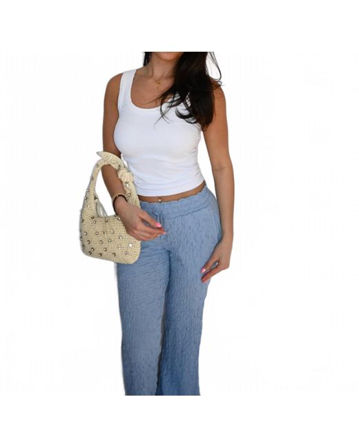 Vintage Havana Blue Cozy Breeze Drawstring Lounge Pants