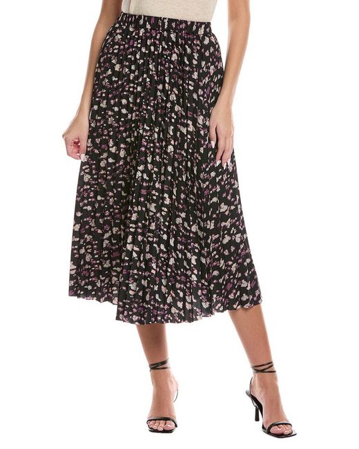 Ba&sh Black Malicia Maxi Skirt