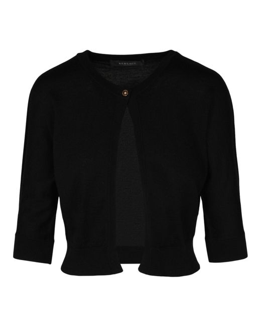 Versace Black Knit Sweater