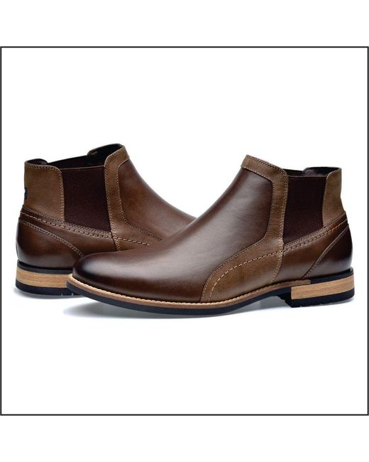 Pazstor Brown Boots for men