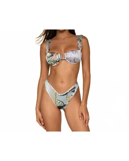 Montce Black Added Coverage Lulu Bikini Bottom