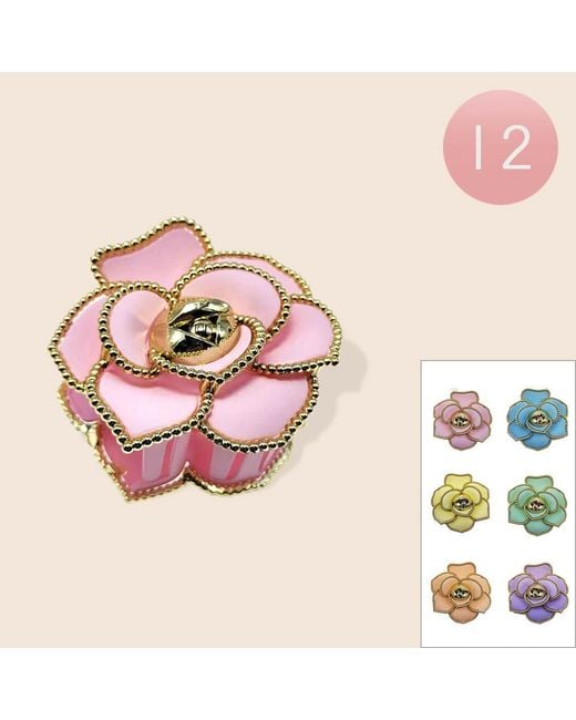 Fashnzfab Pink 12Pcs