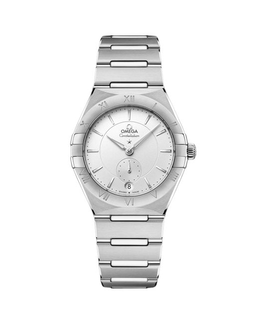 Omega Metallic Constellation White Dial Watch