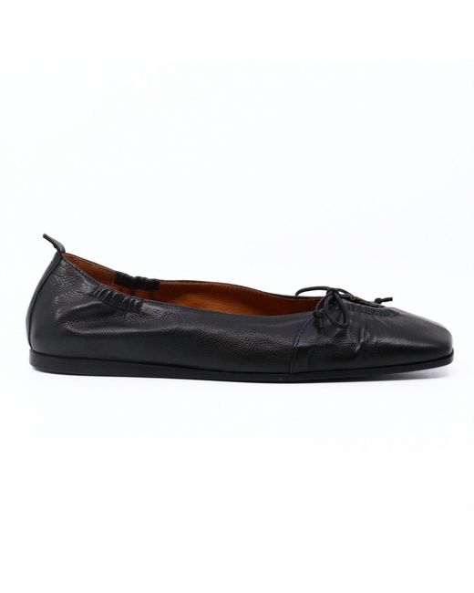 Ink Black Bow Stitch Flat