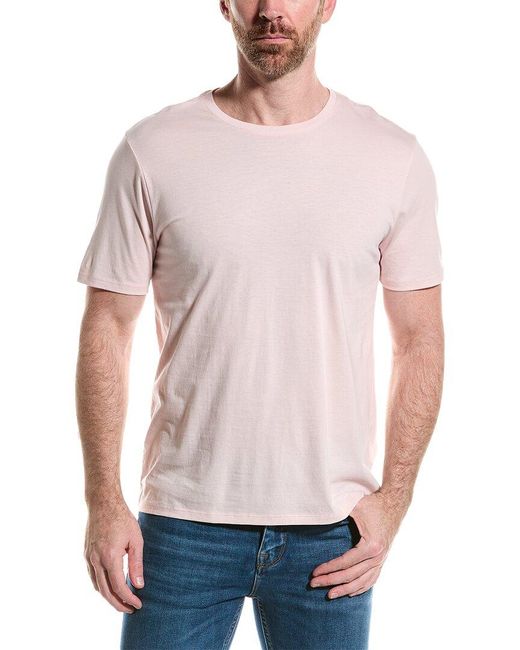 Vince Blue Solid T-shirt for men