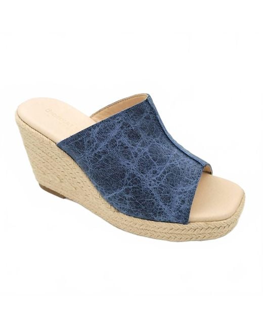 Chocolat Blu Blue Sella Platform Wedge