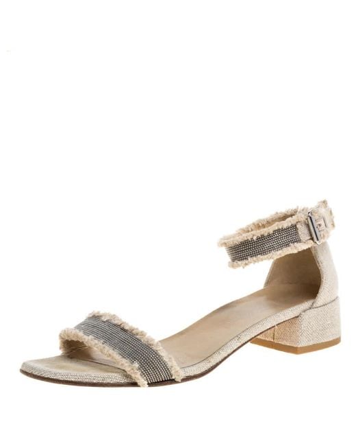 Stuart Weitzman Natural Nudistchains